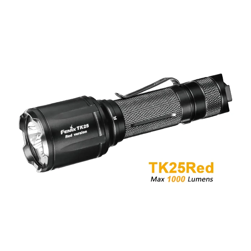 Fenix TK25 красная версия Cree XP-G2 S3& XP-E2 красный светодиодный фонарь для охоты