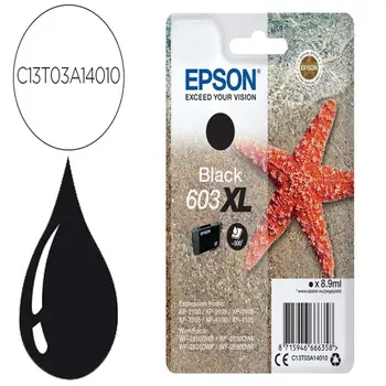 

Ink-jet epson 603xl xp-2100 / 2105 / 3100 / 4100 / wf-2810 / 2830 / 2835 / 2850 black 500 pages 156589-C13T03A14010