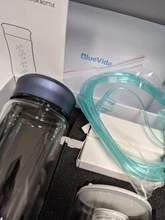 DuPont-botella generadora de agua rica en hidrógeno y titanio coreano N324, superantioxidante, ORP 3300ppb H2, generador de agua con inhalador