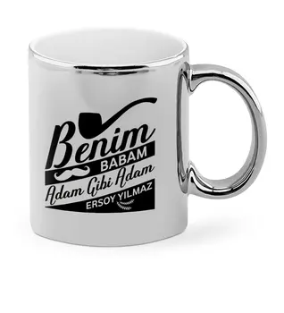 

Father's Day Custom My Dad for Man As Chrome Mug Cup-1