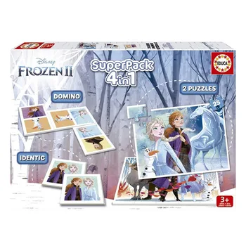 

Set of 4 Games Frozen Educa