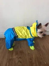 Jumpsuit Raincoat Pet-Cloak Teddy Waterproof-Jacket HOOPET Dogs Chihuahua for Small Cat