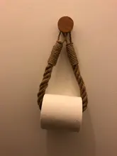 Towel Paper-Holder Decoration-Supplies Toilet Hotel Bathroom Hanging-Rope Vintage Hemp