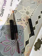 Pincel de uñas 2 en 1 de doble punta, herramienta de uñas de doble uso, cepillo de Gel de poligel y recolector, barra de Color de acero inoxidable, cepillo de flores