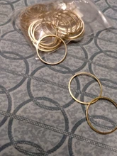 Aros de 8-40mm de diámetro redondo, conectores de cables para pendientes, anillos cerrados para DIY, fabricación de joyería de colgantes, suministros, accesorios, 20-50 Uds.