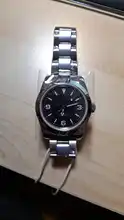 Luxury Watch Mechanical Explorer Homage Dial Black 39mm Automatic 100M Water-Resistant