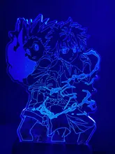 Night-Lamp Bedroom Decor Manga Gift Anime Hunter-X-Hunter Kids Child for 3d