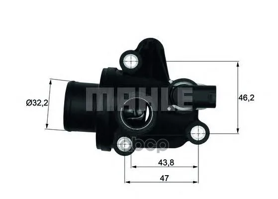 Ti 12 87_термостат! Mb W168/Vaneo 1.4-2.1i 97 Mahle/Knecht Ti1287 Mahle/Knecht арт. TI1287
