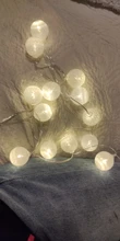 Cotton Balls Lights Lighting-Decoration Led-Fairy-Garland Leds Bedroom Holiday Christmas-Party