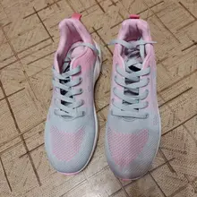 Zapatillas de deporte ligeras para mujer, calzado deportivo de malla transpirable, cómodo para correr, con cordones y cojín de aire