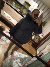 Winter Jacket Coat Parkas Fitaylor Zipper-Down Natural Women Outerwear Snow Warm Thick