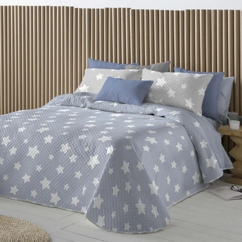 

BOUTI FUNDECO CHESTER blue REVERSIBLE/CLOTHING bedding/decoration book house/COLCHAS summer/HOME