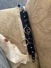 Collar gótico Punk Rock de estilo Harajuku, Gargantilla de cuero PU con corazón y punta redonda, accesorios para el cuerpo