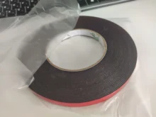 Cinta adhesiva de doble cara para soporte de fijación de montaje, 2 uds./1 Uds., grosor de 0,5mm-2mm, súper fuerte