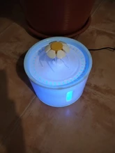 Dispenser-Container Fountain Cat-Bowl Water-Level-Display Electric-Water-Feeder Dogs