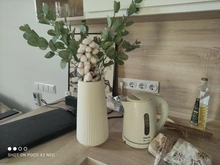 Plastic Vase Ornaments Decoration Origami Living-Room Modern Morandi 