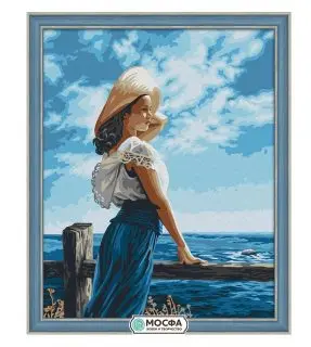 

Painting on canvas "Assol" 40x50 cm mosfa 7c-0089