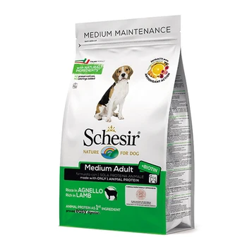 

Schesir dry food 3 kg D/dogs of medium breeds, lamb 1 pc
