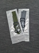 20mm 22mm reloj correa para Samsung Galaxy ver 3 46mm 42mm Active2 Active1 de S3 frontera deportes de nylon correa de la OTAN