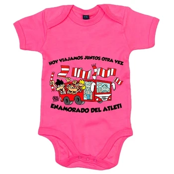 

Baby bodysuit today we travel together again in love with Atleti