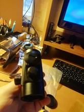 1x40 punto rojo alcance táctico Rifle verde rojo punto colimador punto con 11mm/20mm montaje carril Airsoft aire de caza