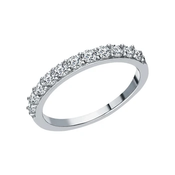 

Silver ring with cubic zirconia sunlight sample 925