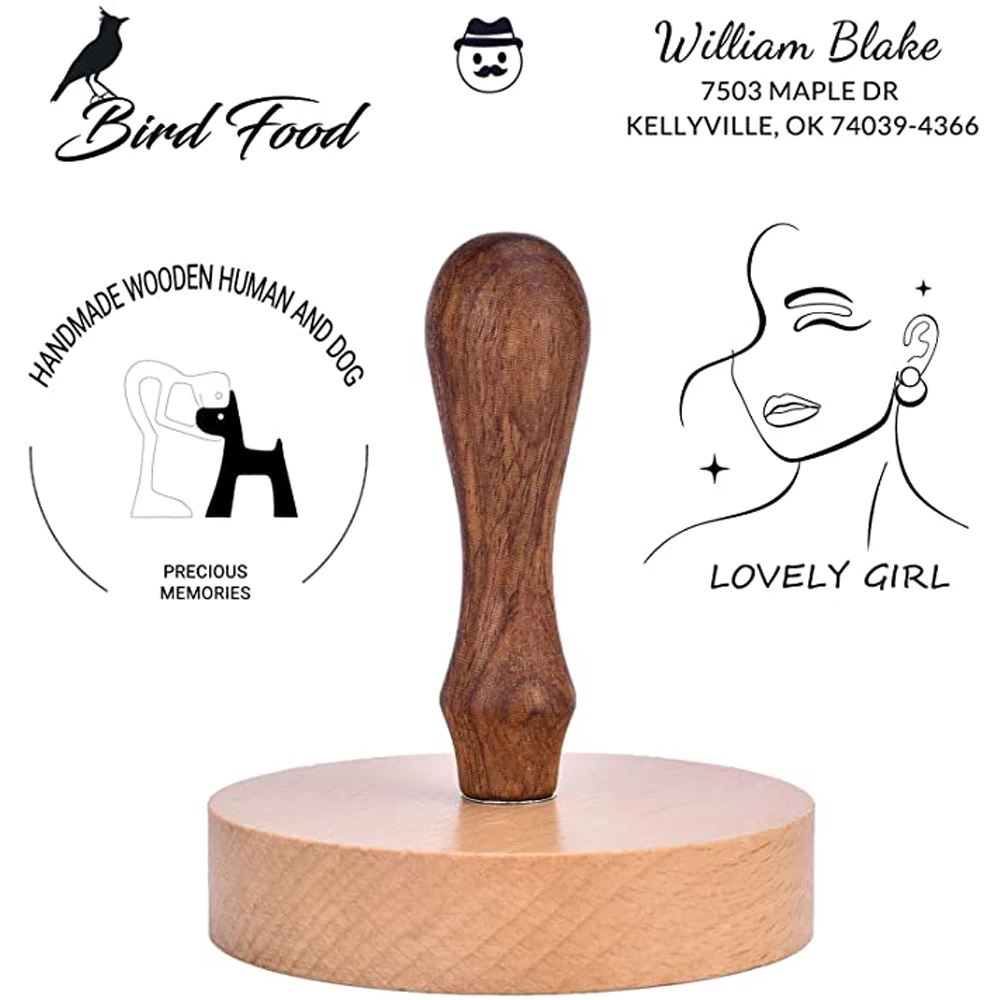 Wooden Rubber Wedding Stamp Wood Weddding Stamp Invitation Stationery Personalized Brand Envelope wooden stamp,wedding stamp