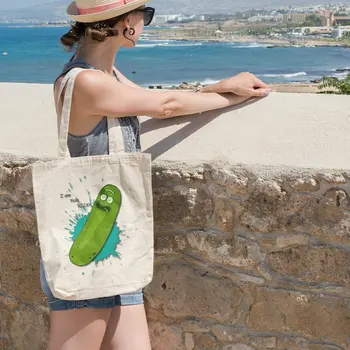 

Angemiel Bag I Am Picle Rick Character Shopping Beach Tote Bag