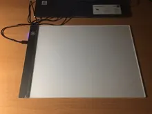 Ultra delgado A4 LED luz Pad artista caja de luz tabla trazando tablero de dibujo Pad herramientas de bordado de pintura de diamante