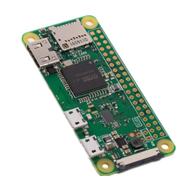 Elecrow оригинальная плата Raspberry Pi Zero W 1 ГГц cpu 512 МБ ram RPI Zero W со встроенным wifi и Bluetooth 4,1 BLE - Цвет: Зеленый