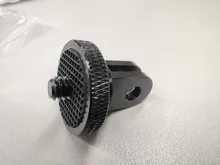 Mini Tripod Mount Adaptor Aluminum Alloy CNC 1/4 Screw Head Adapter for GoPro Hero 8