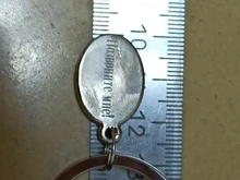 Llaveros de letras personalizadas para coche, logotipo grabado, nombre, regalo personalizado, llaveros de acero inoxidable personalizados, llavero con anilla P010