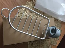 Shelf Organizer Rack-Holder Shampoo Soap Shower-Storage Aluminum-Basket for with Hooks