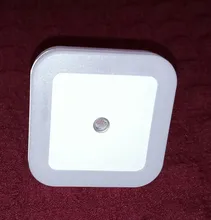 Led-Night-Light Corridor-Lamp Eu-Us-Plug Bedroom Wireless-Sensor Mini for Baby Square