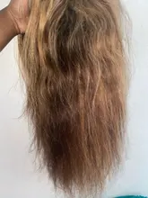 Ishow resaltar Peluca de color marrón pelucas de cabello humano 13X4 13X6x1 Ombre recto peluca con malla frontal destacar frente de encaje pelucas de cabello humano