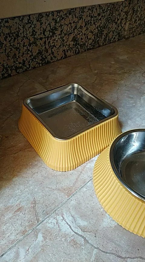 Dog Food Bowl Stainless Steel | Anti-overturning Large Bowl for Dog photo review