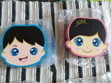 Caja de madera para dientes de bebé, organizador umbilical para los dientes de la leche en inglés/español/portugués, caja de recuerdo para niños y niñas