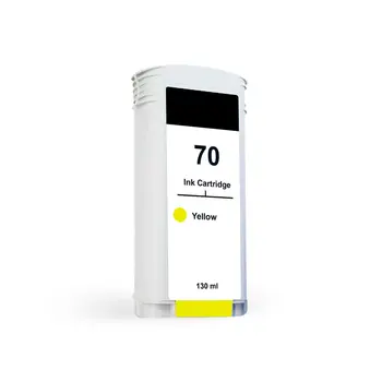 

HP70 C9454A 130ml Yellow Compatible Photoink Cartridge Z2100 Z3100 Printer Cartridge Color Printing Genuine Mürekkepleriyle Long Life