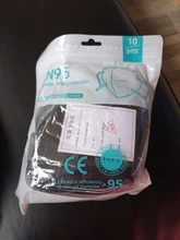 Mascarilla facial FFP2 KN95, Tapabocas antipolvo, FP2, con filtro de seguridad para respiración, 5-100 Uds.