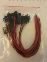 10 uds/5 pares de 15cm de largo JST SM 2 pines cable macho a hembra cable de conector coleta macho