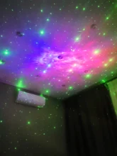 Led-Projector-Lamp Nebula Rotating-Night-Light Bedroom Starry Sky Aurora-Star Galaxy