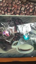 Llavero con diseño de galaxia y Planeta, cadena con colgante de doble cara con diseño de bola de cristal y sistema Solar a la moda, joyería universo