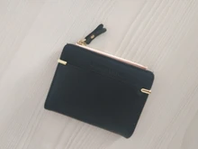 Cartera pequeña para mujer, monedero pequeño, billetera pequeña con broche para tarjeta de mujer