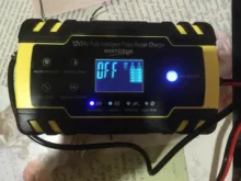 Car-Battery-Charger Lcd-Display Touch-Screen Lead-Acid Power-Charging-Wet Pulse-Repair