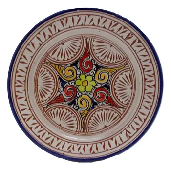 

Wall Plate Ceramic Terracotta Crafts Moroccan Morocco 1509180953