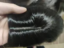 Pequeña LANA sintético Ombre negro marrón de oro con pelucas con reflejos largo ondulado resistente al calor de la parte media Cosplay pelucas para mujeres