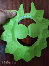 Gorro de baño seguro para niños, gorra suave de espuma ajustable para baño de bebé, protección para el pelo, 2021