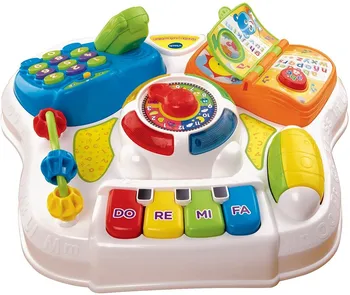 

VTech Baby-parlanchina Table 2 in 1, children's Activities table with interactive removable activities panel (80-148022)