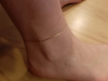 Tobillera de acero inoxidable para mujer, cadena de Color dorado, joyería para fiesta en la playa, verano, 304 cm(9 23,5 ) de largo, 1 pieza, 2/8