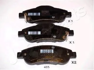 Колодки Тормозные Honda Cr-V Iii 07- Передние Japanparts Pa405af Japanparts арт. PA405AF